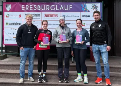 1. Regina Pohlmann (1:17:05 Std.) 2. Nora Winter (1:17:37Std.) 3. Marijana Elsner (1:19:32 Std.)