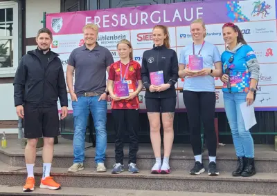1. Michelle Niggemeier (19:45 Min.) 2. Michelle Beck (20:48 Min.) 3. Lotta Götte (23:28 Min.)